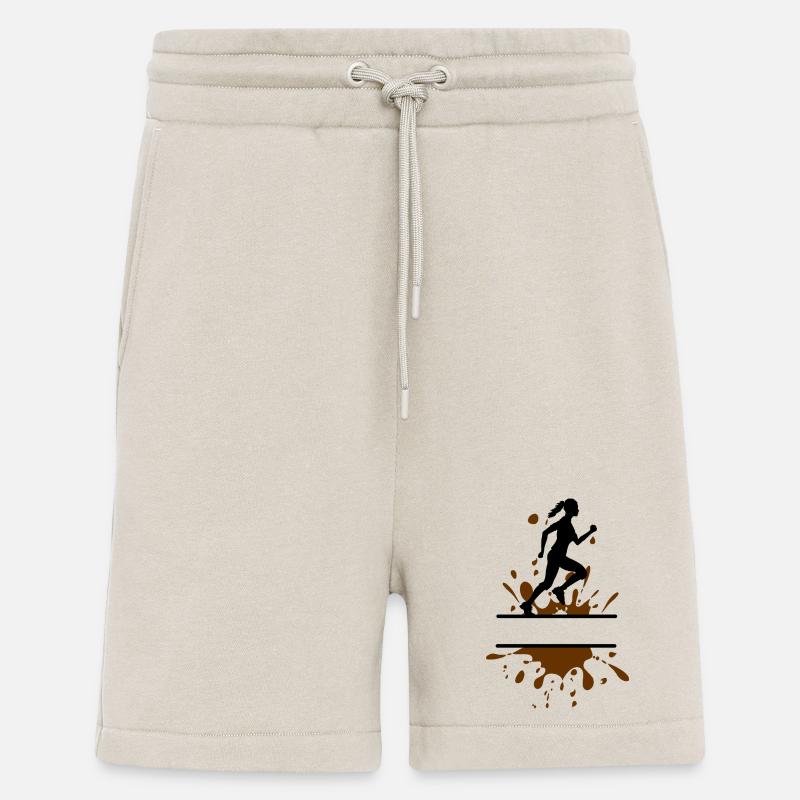Mud Run Woman – Customizable Runner - Shorts - made by SPREAD - WARM CLAY