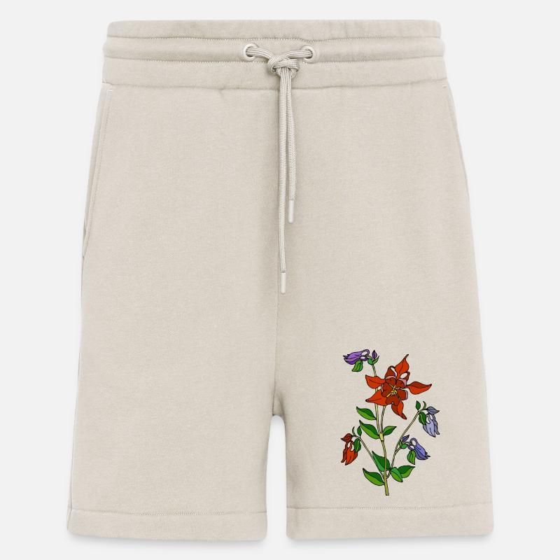 Fleur - Short bio décontracté fabriqué en UE - WARM CLAY