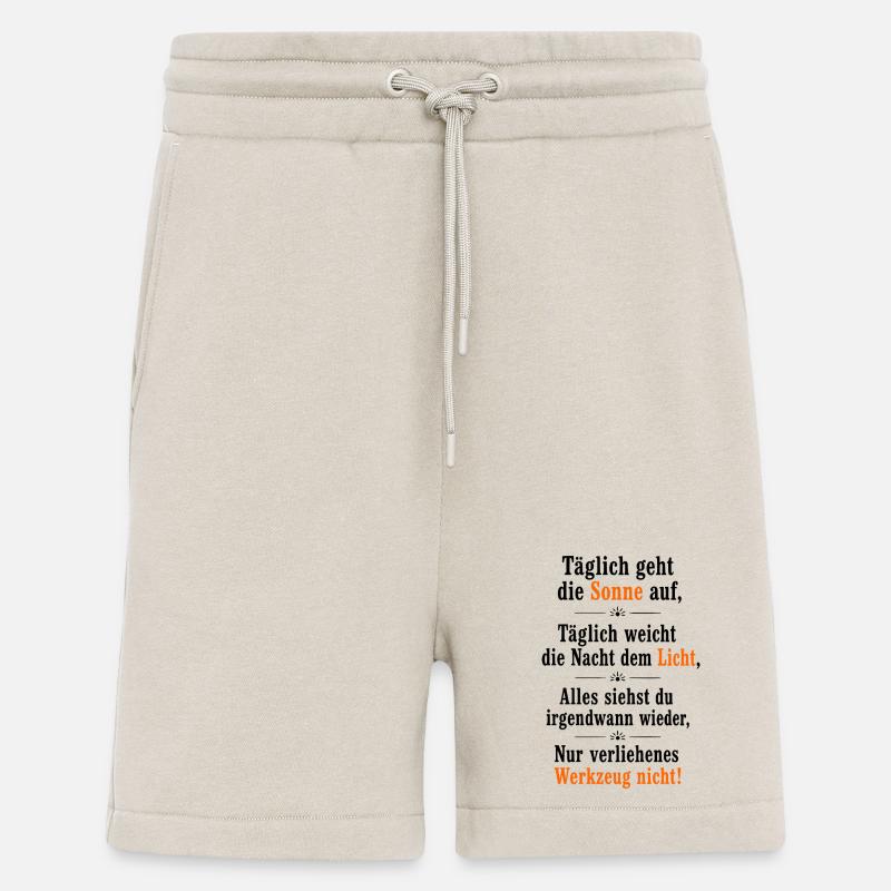 werkzeug_1 - Shorts - made by SPREAD - WARM CLAY