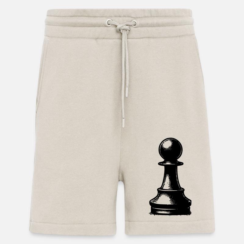 Schachspiel Schachfigur Bauer - Shorts - made by SPREAD - WARM CLAY