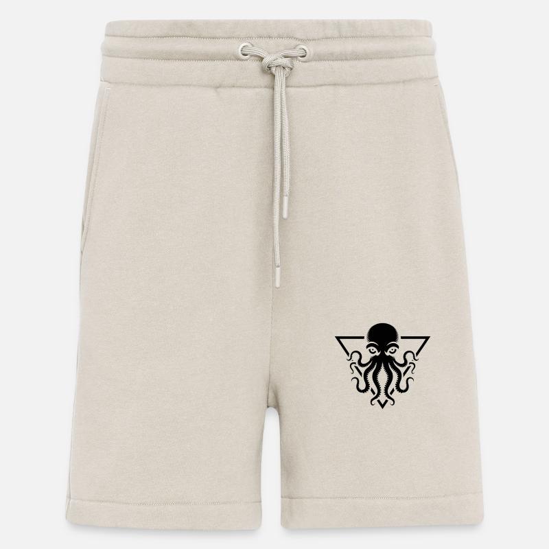 cthulhu danger - Shorts - made by SPREAD - WARM CLAY