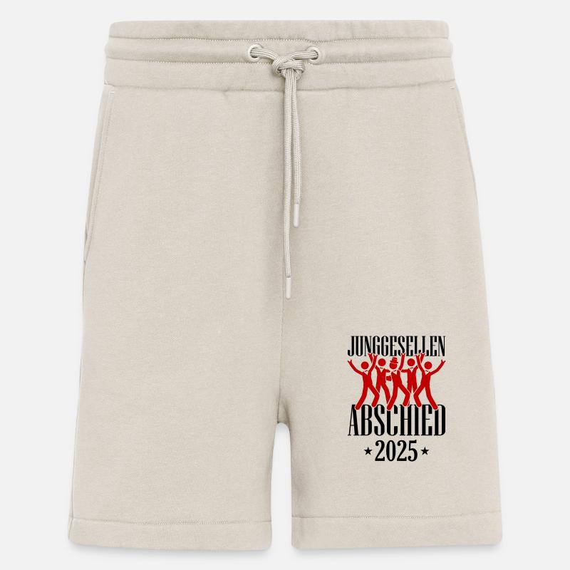 Junggesellenabschied 2025 - Shorts - made by SPREAD - WARM CLAY
