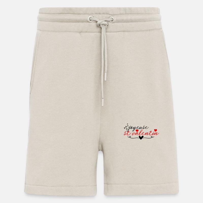 Joyeuse Saint-Valentin - Short bio décontracté fabriqué en UE - WARM CLAY