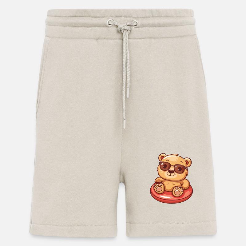 Bear Comic Cool - Shorts - made by SPREAD - WARM CLAY