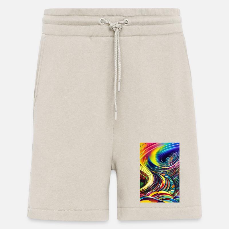 Abstrakte Kunst - Shorts - made by SPREAD - WARM CLAY