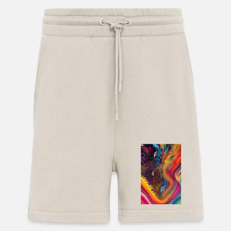 Abstrakte Kunst - Shorts - made by SPREAD - WARM CLAY