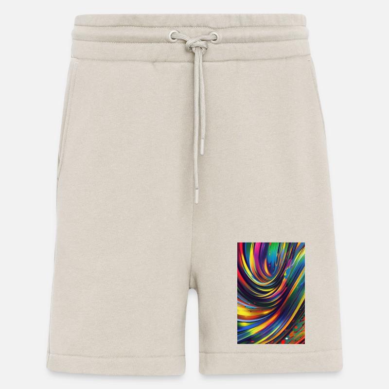 Abstrakte Kunst - Shorts - made by SPREAD - WARM CLAY