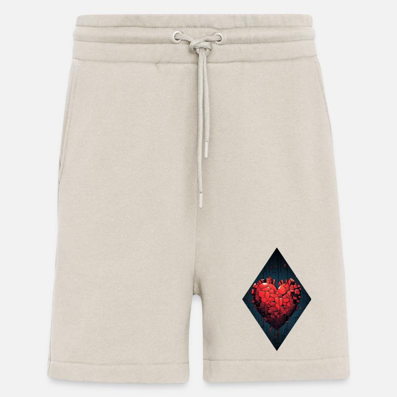 Wiedergeburt eines Herzens - Shorts - made by SPREAD - WARM CLAY