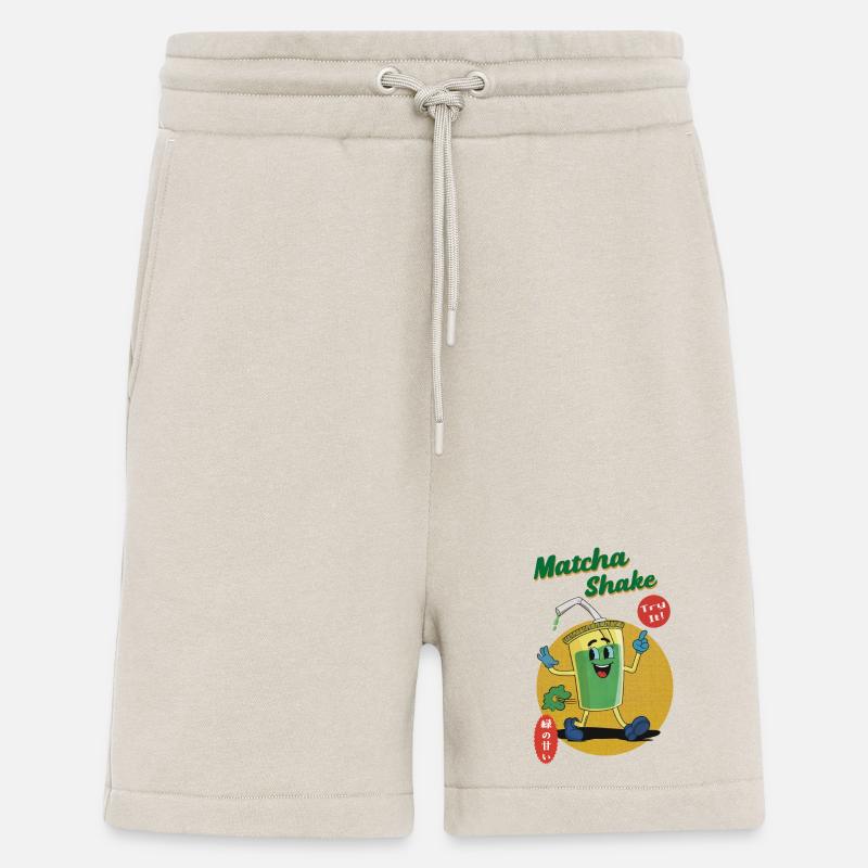 Matcha Shake - Try it! - Shorts - made by SPREAD - WARM CLAY