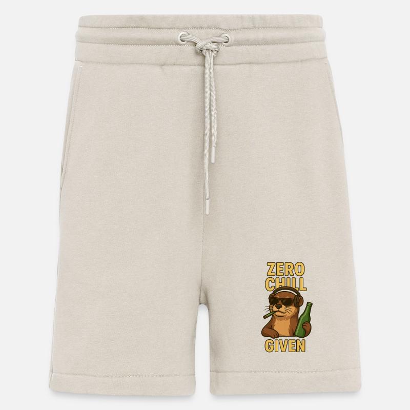 I Otter Be Left Alone - Shorts - made by SPREAD - WARM CLAY