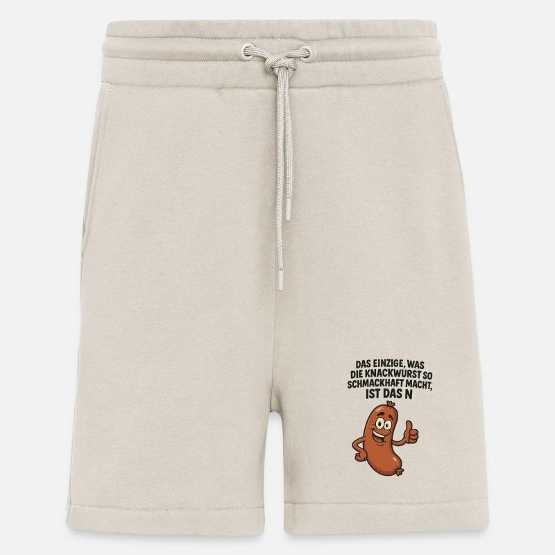 Knackwurst Lustiger Spruch - Shorts - made by SPREAD - WARM CLAY