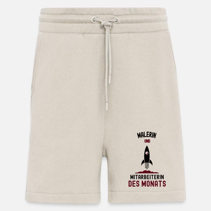 Mitarbeiterin des Monats Malerin Maler - Shorts - made by SPREAD - WARM CLAY