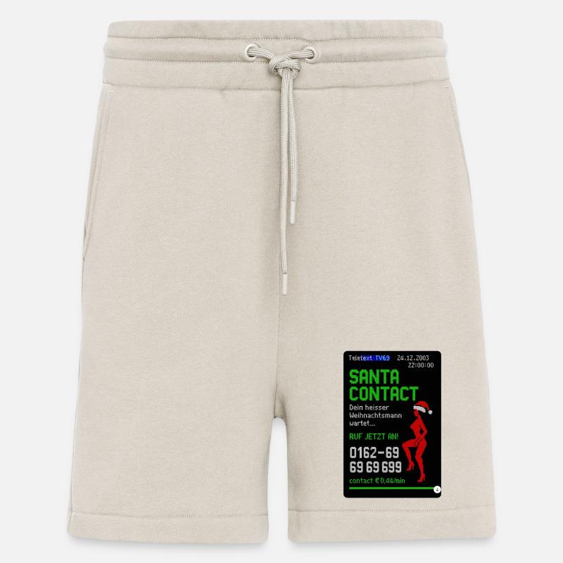 Weihnachtsmann Kontakt Witz Design - Shorts - made by SPREAD - WARM CLAY