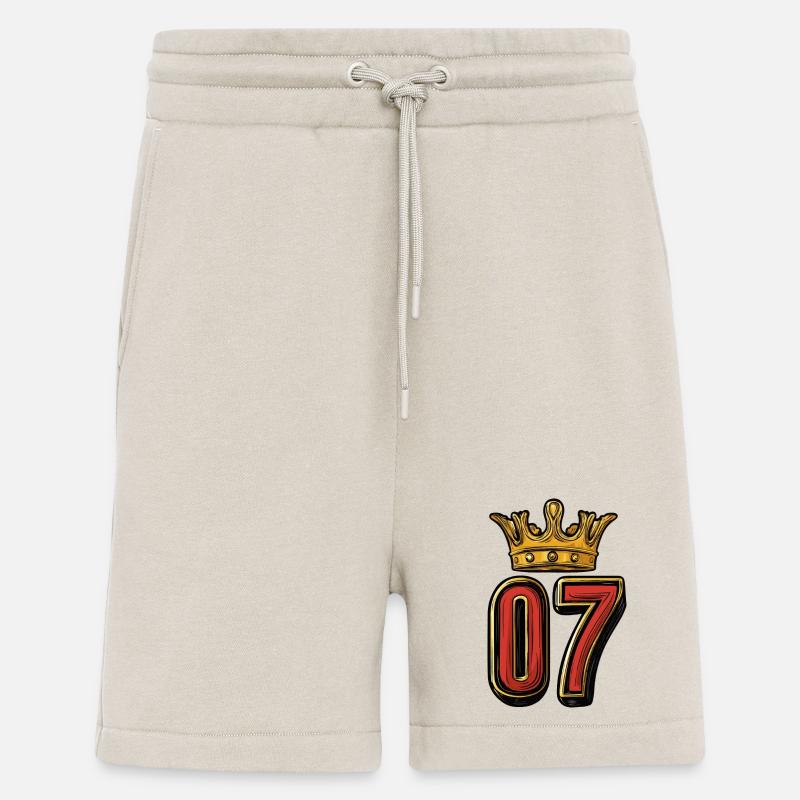 7 Zahl Krone - Shorts - made by SPREAD - WARM CLAY