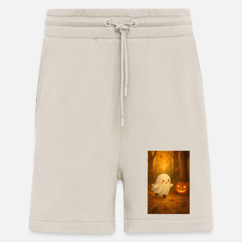 Minimalist Halloween Ghost - Shorts - made by SPREAD - WARM CLAY