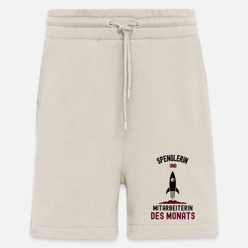 Mitarbeiterin des Monats Spenglerin Spengler - Shorts - made by SPREAD - WARM CLAY