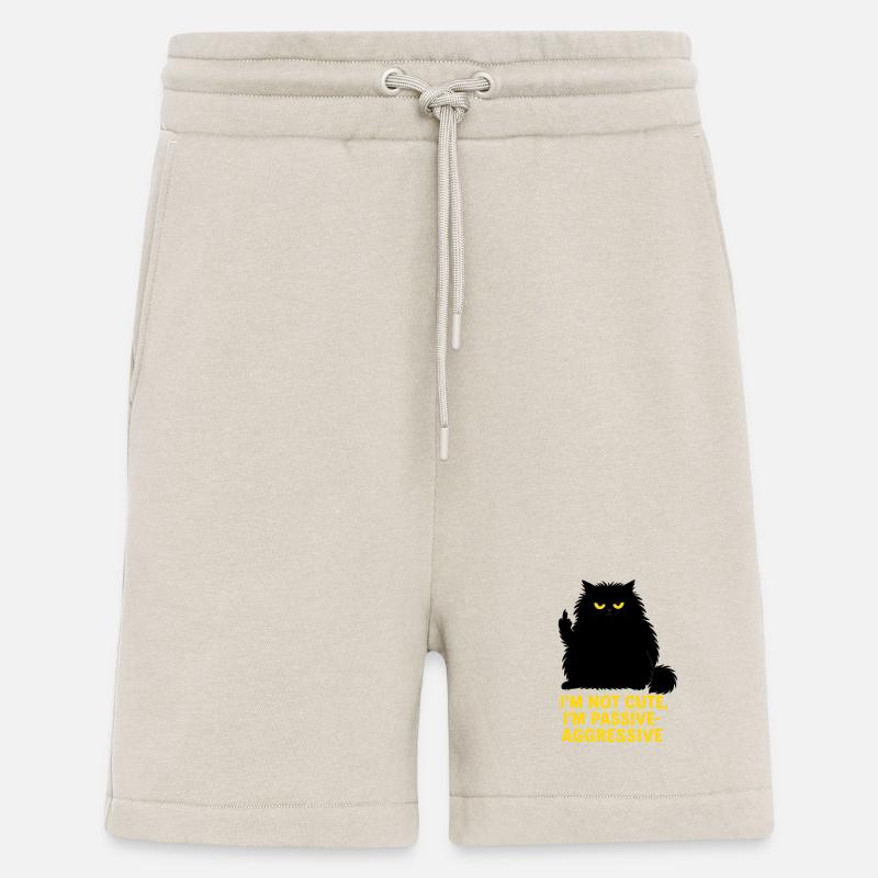 I'm Not Cute – Mr. Cuddly Stuff - Shorts - made by SPREAD - WARM CLAY