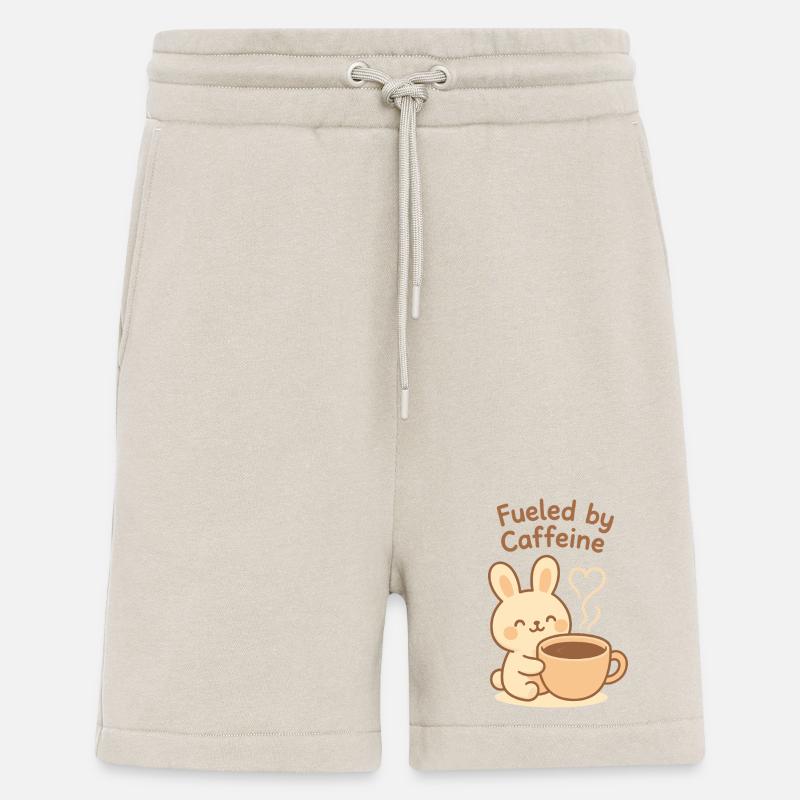 Angetrieben von Caffeine Bunny - Shorts - made by SPREAD - WARM CLAY