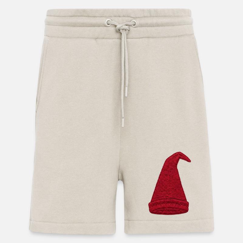 Gnome hat in embroidered look (printed) - Shorts - made by SPREAD - WARM CLAY