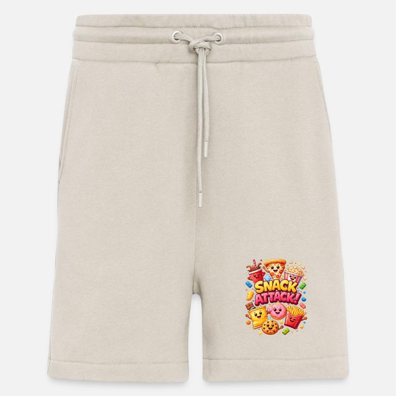 Snack Attack! Bunte Snack-Helden - Shorts - made by SPREAD - WARM CLAY