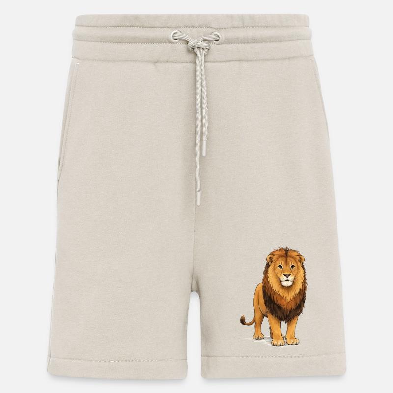 Löwe Tier - Shorts - made by SPREAD - WARM CLAY