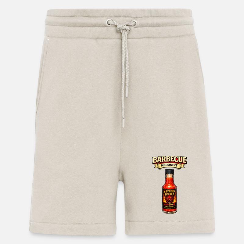 Barbecue Hedonist - Devil’s Breath Hot Sauce  - Shorts - made by SPREAD - WARM CLAY