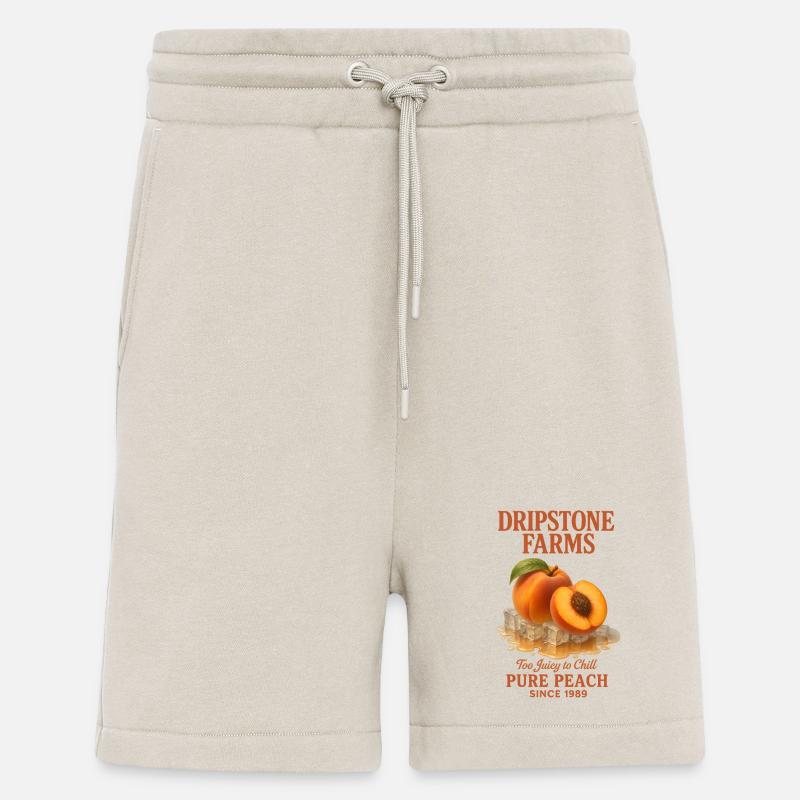 Été Pêcher Rétro - Short bio décontracté fabriqué en UE - WARM CLAY