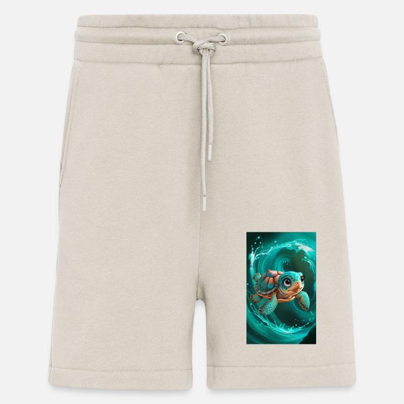 Kleine Schildkröte - Shorts - made by SPREAD - WARM CLAY