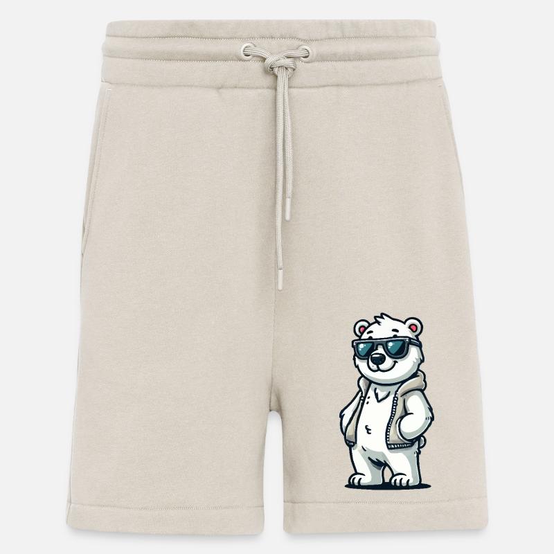Eisbär Comic - Shorts - made by SPREAD - WARM CLAY