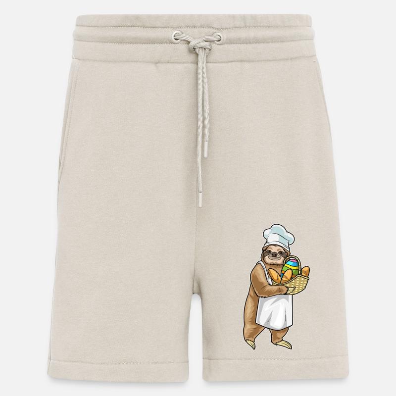 Sloth Easter Baker - Shorts - made by SPREAD - WARM CLAY