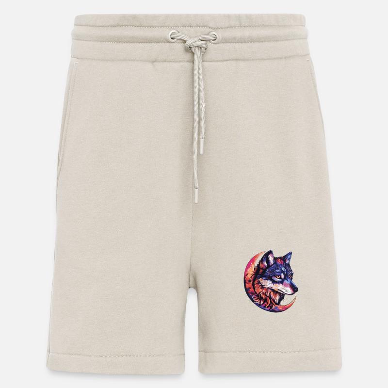 Wolf Moon - Shorts - made by SPREAD - WARM CLAY