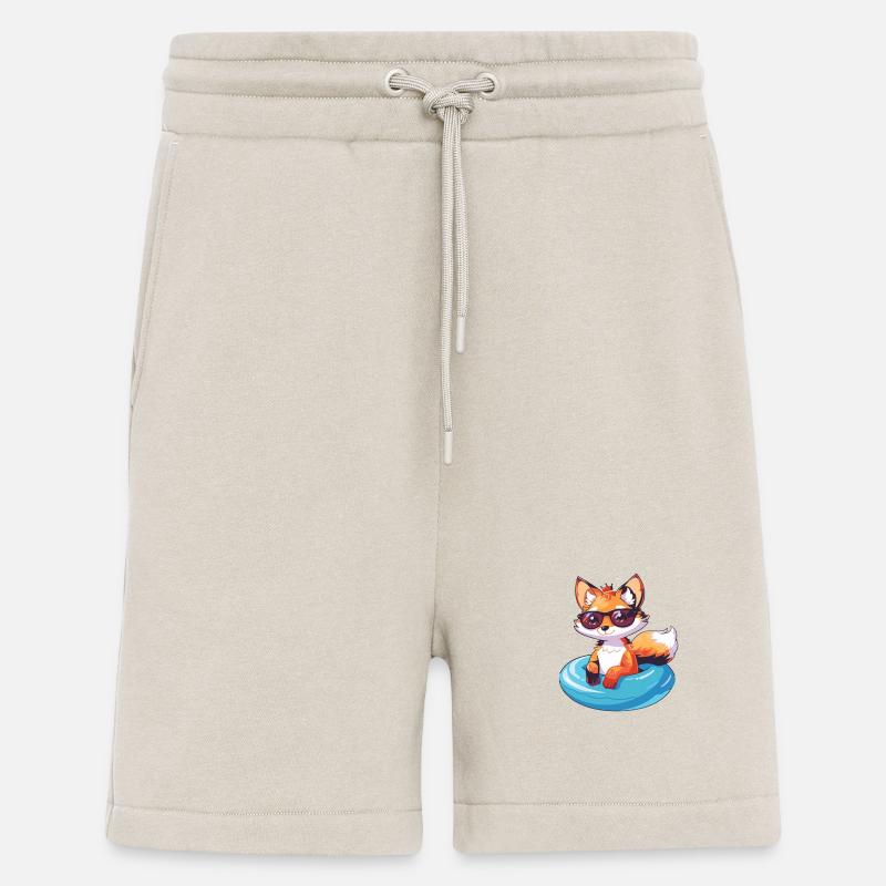 Fuchs Comic Cool - Shorts - made by SPREAD - WARM CLAY
