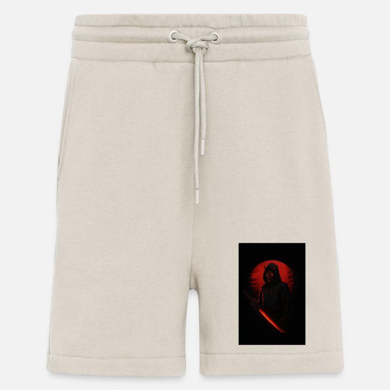 Dämon Maske Samurai Nacht Design - Shorts - made by SPREAD - WARM CLAY