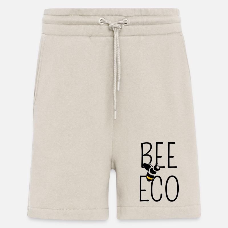 Abeille Engagée Transition Bio - Short bio décontracté fabriqué en UE - WARM CLAY