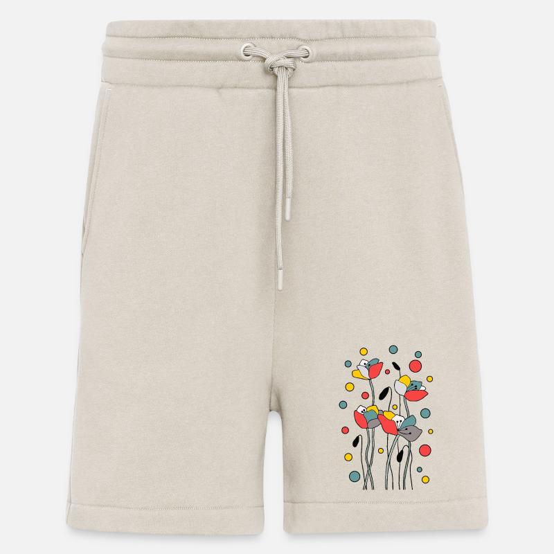 Fleur - Short bio décontracté fabriqué en UE - WARM CLAY