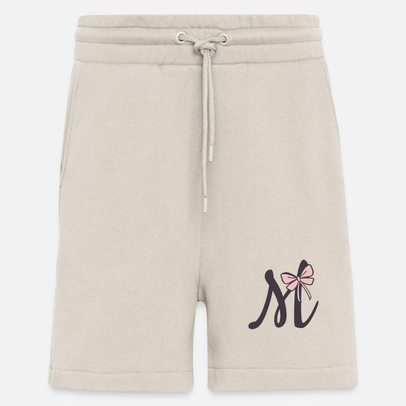 Anfangsbuchstabe M Schleifchen - Shorts - made by SPREAD - WARM CLAY