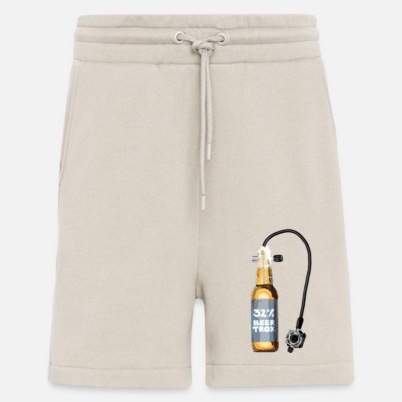 Beertrox, Taucherflasche - Shorts - made by SPREAD - WARM CLAY
