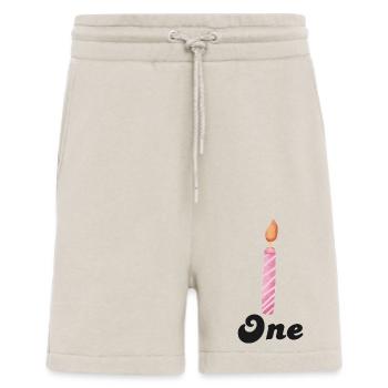 1st Anniversary Candle - Shorts - made by SPREAD - WARM CLAY - Front