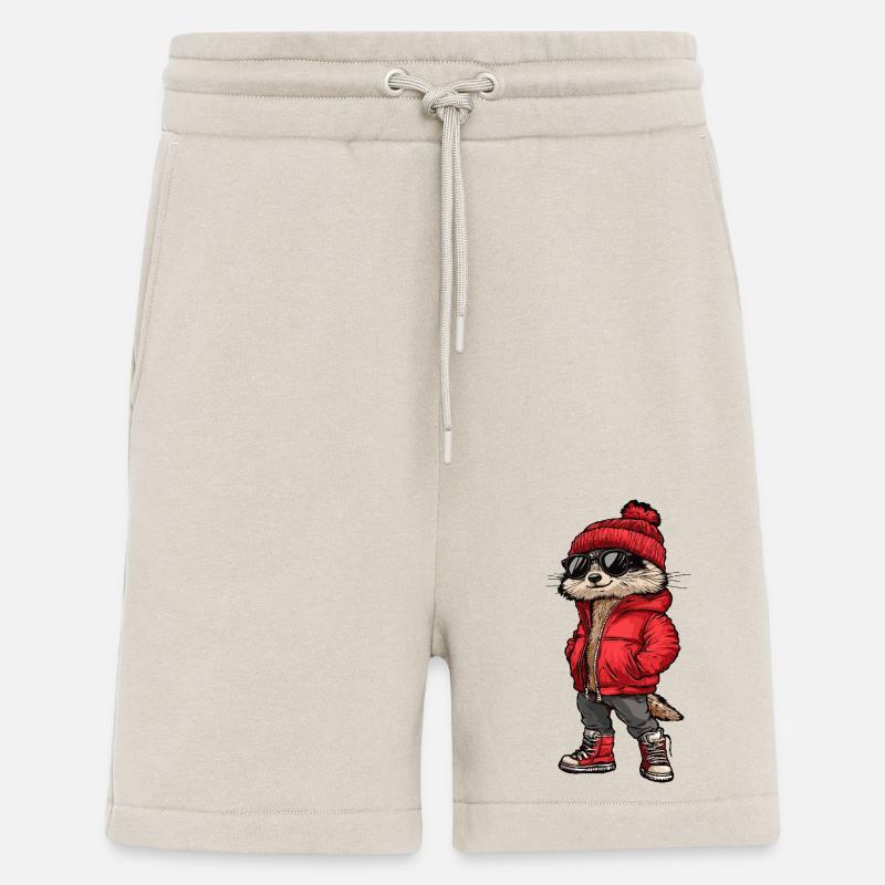 Erdmännchen Lustig Winter - Shorts - made by SPREAD - WARM CLAY