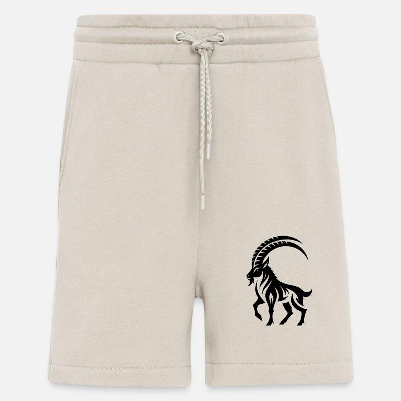 Sternzeichen Tattoo Stolzer Steinbock - Shorts - made by SPREAD - WARM CLAY