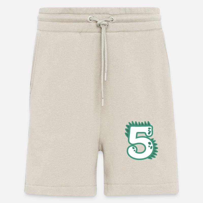 Zahl 5 - Shorts - made by SPREAD - WARM CLAY