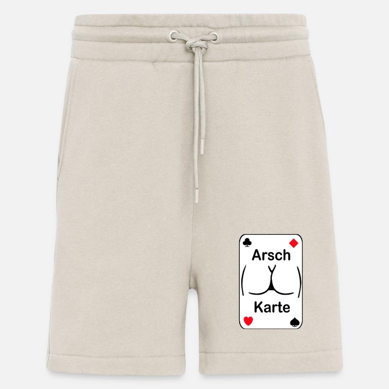 Ass Map - Shorts - made by SPREAD - WARM CLAY