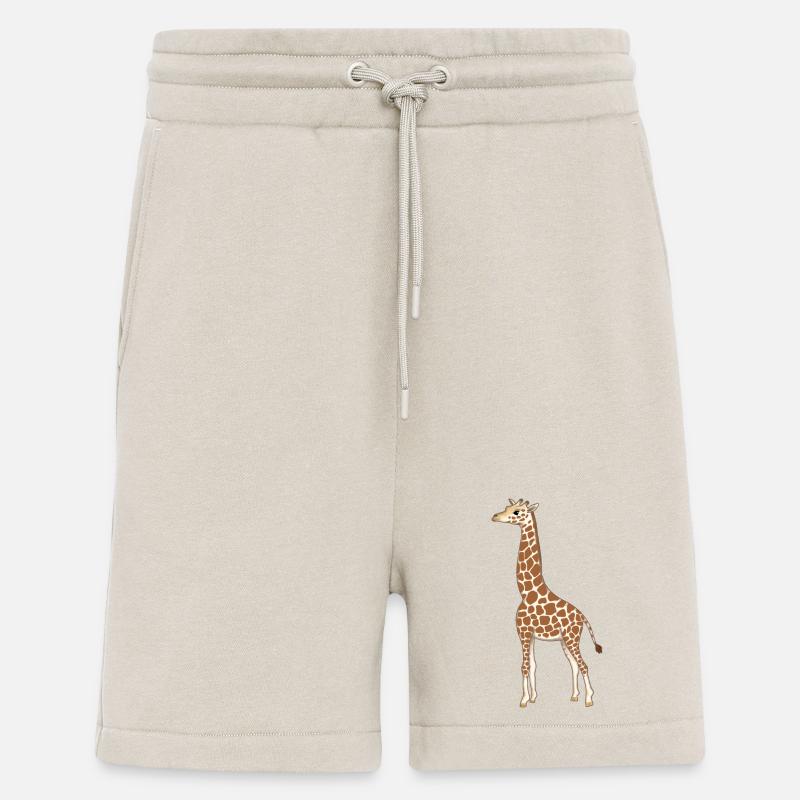 Giraffe Kinder - Shorts - made by SPREAD - WARM CLAY