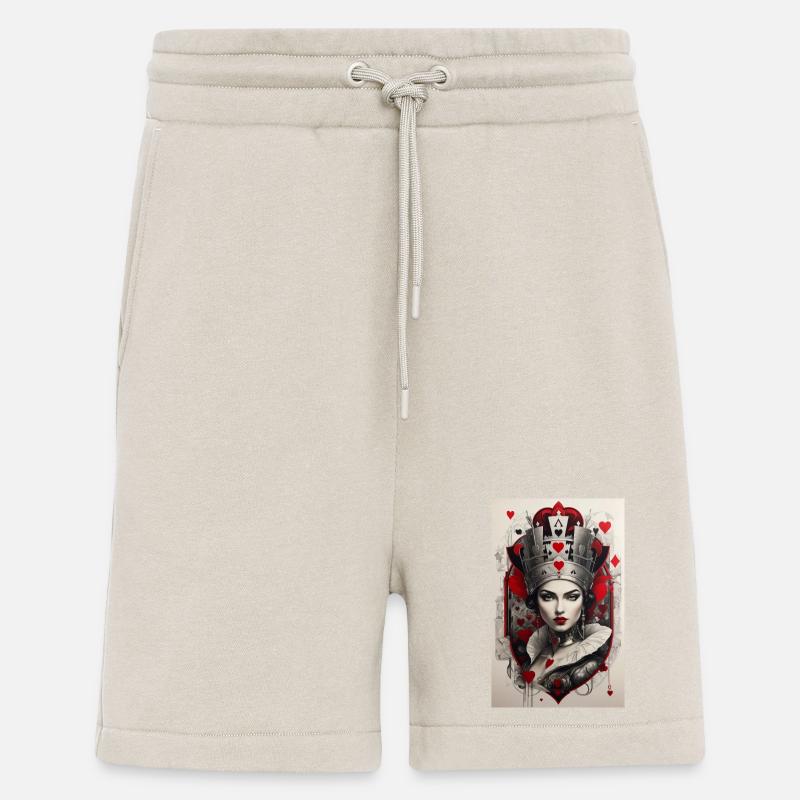 Fantasy-Cyberpunk der Königin der Herzen - Shorts - made by SPREAD - WARM CLAY