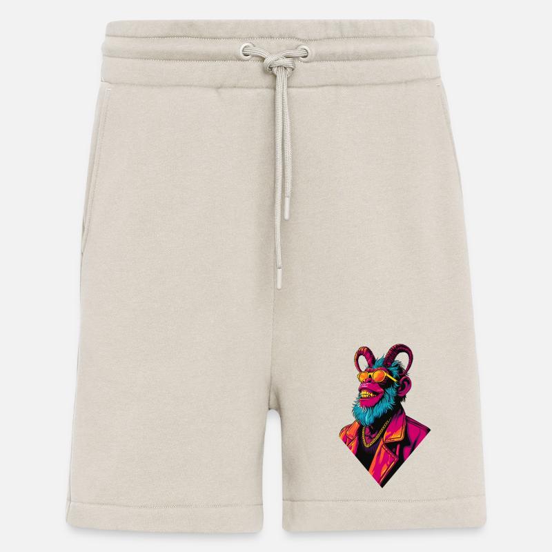 Devil Monkey - Shorts - made by SPREAD - WARM CLAY