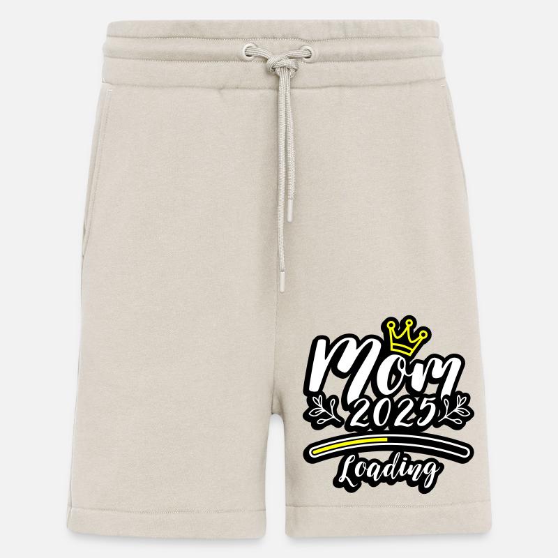 Mama 2025 Loading Mom - Shorts - made by SPREAD - WARM CLAY