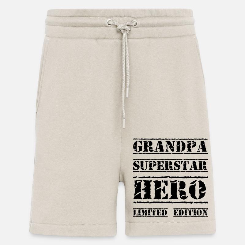 Bester Opa Star Spruch - Shorts - made by SPREAD - WARM CLAY