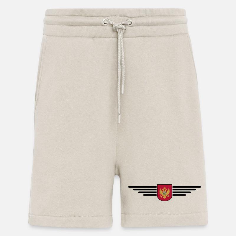 Montenegro Design – Découvrez les Balkans - Short bio décontracté fabriqué en UE - WARM CLAY