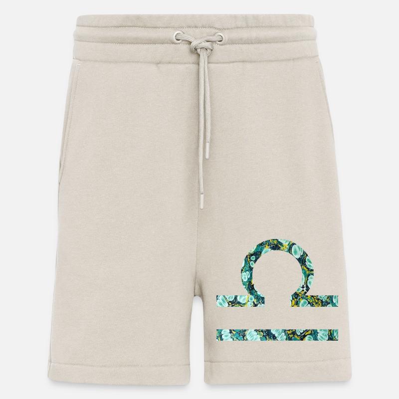 Zodiac sign Libra E 241 - Shorts - made by SPREAD - WARM CLAY