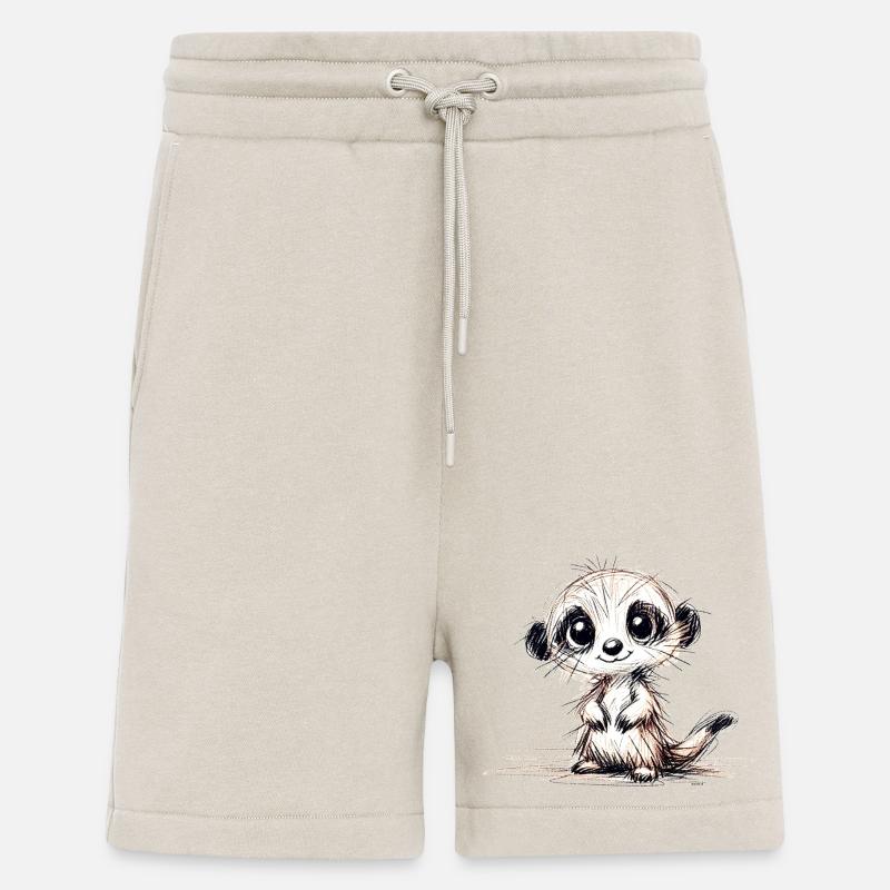 Suricate - Short bio décontracté fabriqué en UE - WARM CLAY